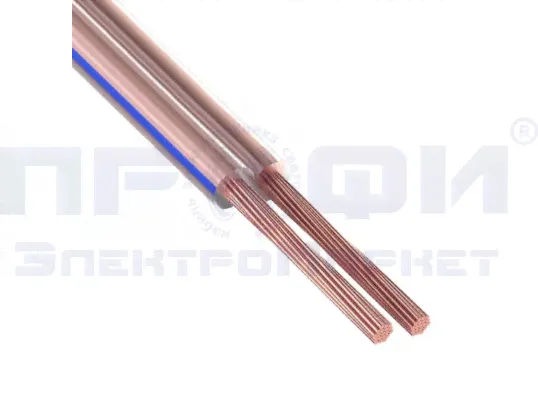 Кабель акустический Blue Line 2х0,35мм2 (жила CCA) REXANT,PROCONNECT