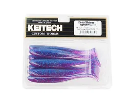 Приманка Keitech виброхвост Easy shiner 4" EA14 Clear morning dawn blue FLK