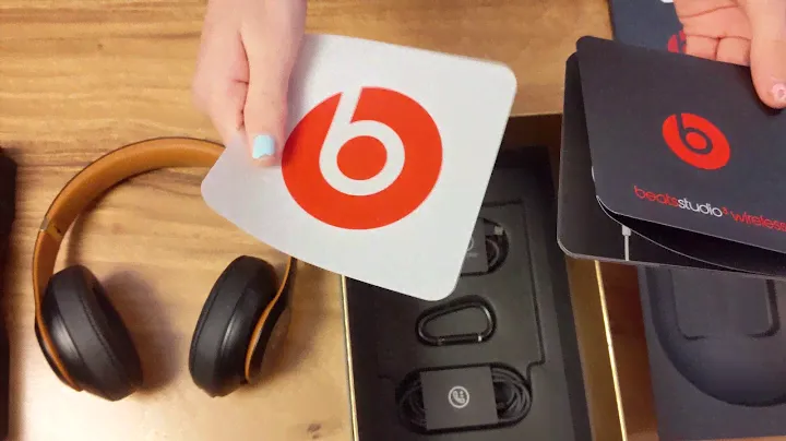 Unbox Beats Studio 3 Wireless headphones Midnight Black color
