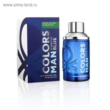 Туалетная вода Benetton Colors Man Blue мужская, 100 мл
