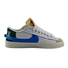 Blazer Low Jumbo White Blue