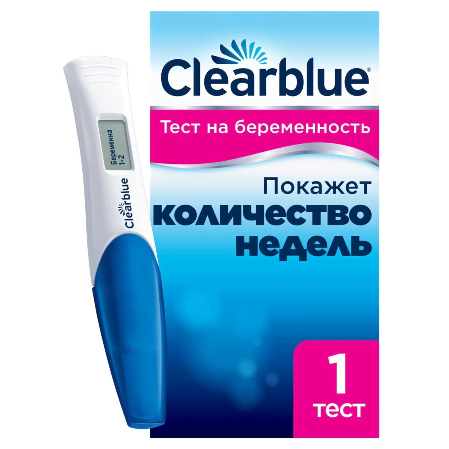 Тест для определения срока беременности Clearblue цифровой 81639467-0