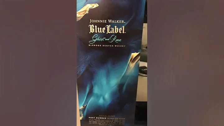 Blue Label Ghost and Rare box opening and tasting - Port Dundas