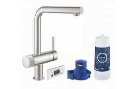 Смеситель для кухни GROHE Blue Pure Minta, суперсталь (30382DC0)
