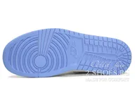 Кроссовки Nike Air Jordan 1 High White University Blue Black