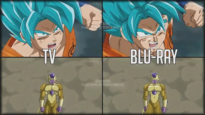 Dragon Ball Super: TV/Original VS Blu-Ray/DVD | Comparación y corrección | 2016-2021