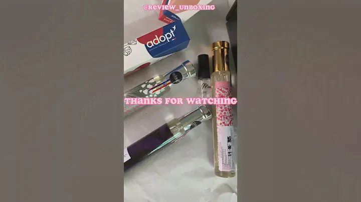 Unbox nước hoa adopt thơm cho mình và thơm cho đời