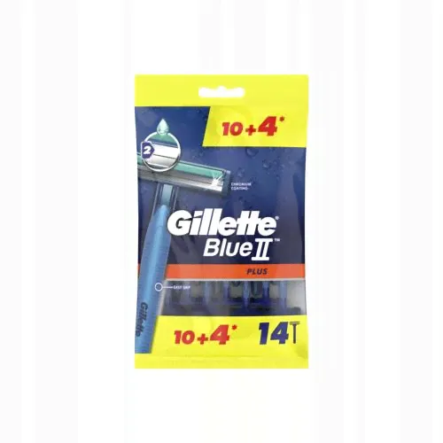 Gillette blue 2 plus одноразовые бритвы 14шт