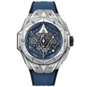 Часы Hublot Big Bang Sang Bleu Unico II Titanium Blue 418.NX.5107.RX.MXM20
