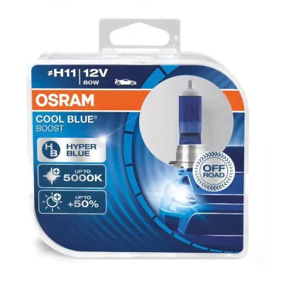 Галогеновые лампы Osram Cool Blue Boost H11 - 62211CBB-0