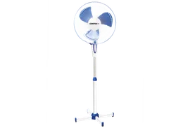 Вентилятор напольный Centek CT-5015 Blue <45Вт> LED, 43см, 1.25м, 3 скорости, автоповорот *