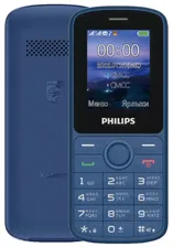 Мобильный телефон кнопочный Мобильный телефон кнопочный PHILIPS Xenium E2101 Blue