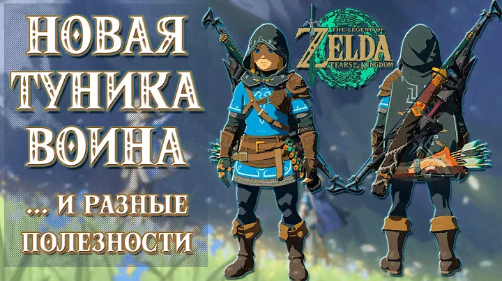 НОВАЯ ТУНИКА ВОИНА, КОРОЛЕВСКАЯ ТКАНЬ И Т.Д. (ВЫШКА ДОЗОРНОГО ФОРТА, ХАЙРУЛЬСКИЙ ЗАМОК) [TLOZ TOTK]