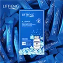 Ночная несмываемая антивозрастная маска с пептидами меди LIFTHENG ICE MASK blue Copper peptide freeze-dried powder Mask, 4мл