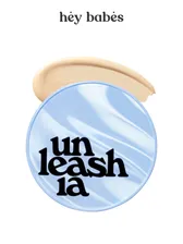 Тональный кушон с полуматовым финишем UNLEASHIA Babe Skin Baby Blue Cushion 21N Fluffy