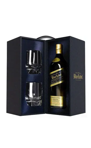 Виски Johnnie Walker Blue Label 0.75 л с 2 бокалами