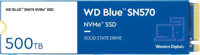 Накопитель SSD M.2 Western Digital 250Gb Blue SN570 WDS250G3B0C-0