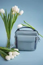 Женская сумка Shell Grey-Blue Верфь