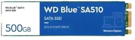 WDS500G3B0B, SSD, WD Blue SA510, M.2 2280, 500GB, SATA III