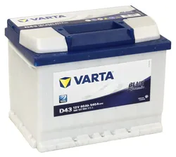 Аккумулятор VARTA 60 Ah 540 A BLUE dynamic D43 ПП