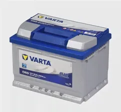 Аккумулятор Varta Blue D59 60R обр. пол. низкий 540A 242x175x175