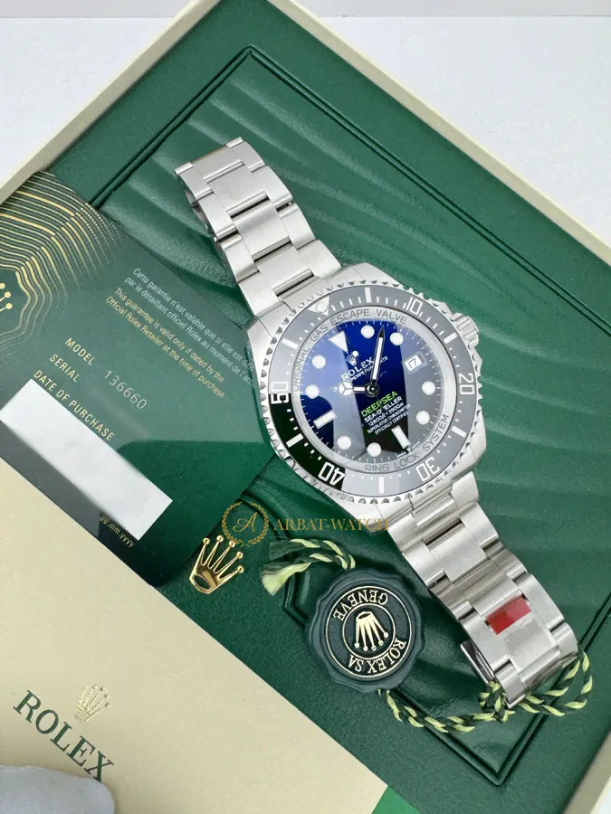 Rolex Sea-Dweller Deepsea D-Blue 44 мм 136660-0