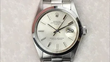 Rolex Oyster Perpetual Date ref. 1500 Sigma Dial