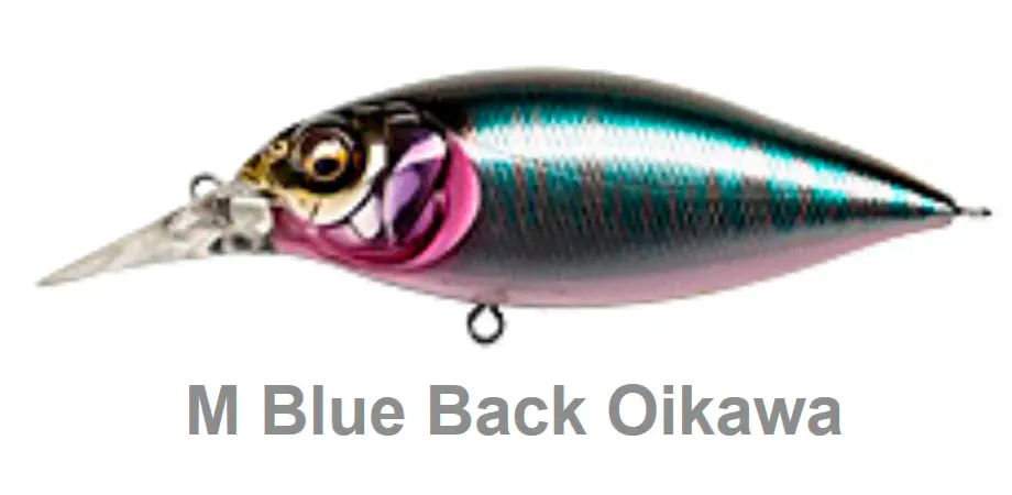 Воблер MEGABASS DX-FREE 2.0 (M Blue Back Oikawa)-0