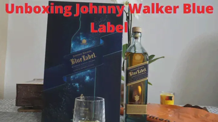 Unboxing Johnny Walker Blue Label Whisky