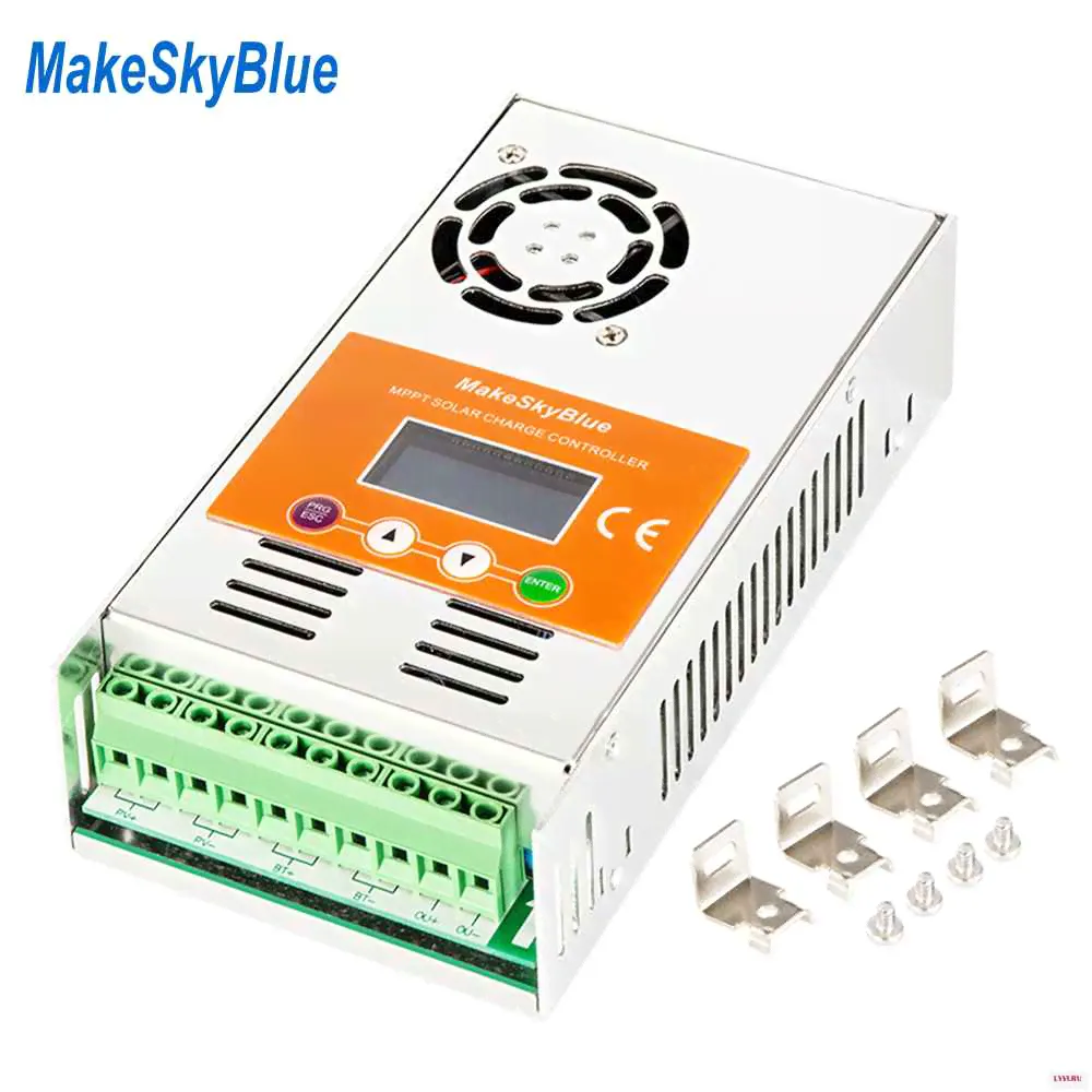 MakeSkyBlue MPPT Контроллер заряда солнечной батареи 30 А 40 60 для 12В 24В 36В 48В 72В 9В-0