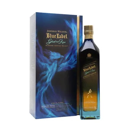 Виски Johnnie Walker Blue Label Ghost and Rare Glenury Royal 0.7 л в коробке