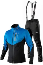 Утеплённый лыжный костюм 905 Victory Code Go Fast 2019 Blue-Black с лямками мужской 181102 0602-162101 02