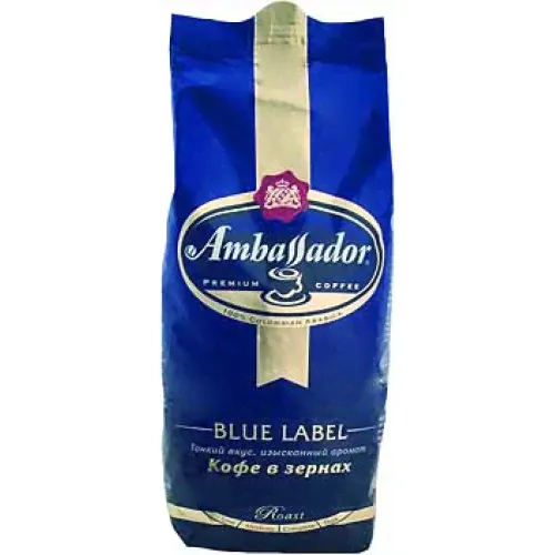 Кофе в зернах Ambassador Blue Label