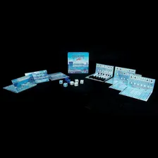 ASMODEE Railroad Ink Deep Blue Edition Board Game