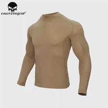 Emersongear Blue Label Серии Marsh Frog Тренировочные Рубашки с длинным рукавом, Футболка, Тактическая Повседневная Спортивная Футболка, Боевой Фитнес EMB9567