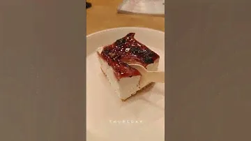 Blueberry Cheesecake 🫐 #cheesecake #blueberry