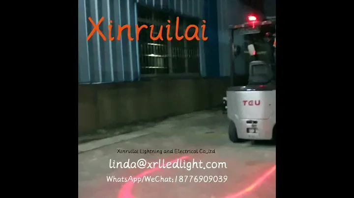 Led Forklift ARC safety lights blue/red/green spot lamp