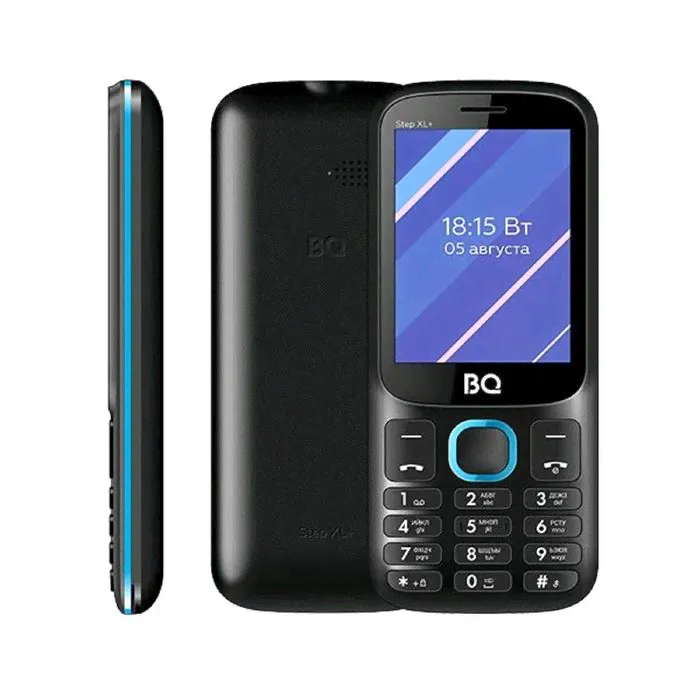 Мобильный телефон BQ BQ-2820 Step XL+ Black/Blue