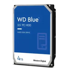 Жесткий диск WESTERN DIGITAL BLUE , 4ТБ, HDD, SATA III, 3.5" WD40EZAZ