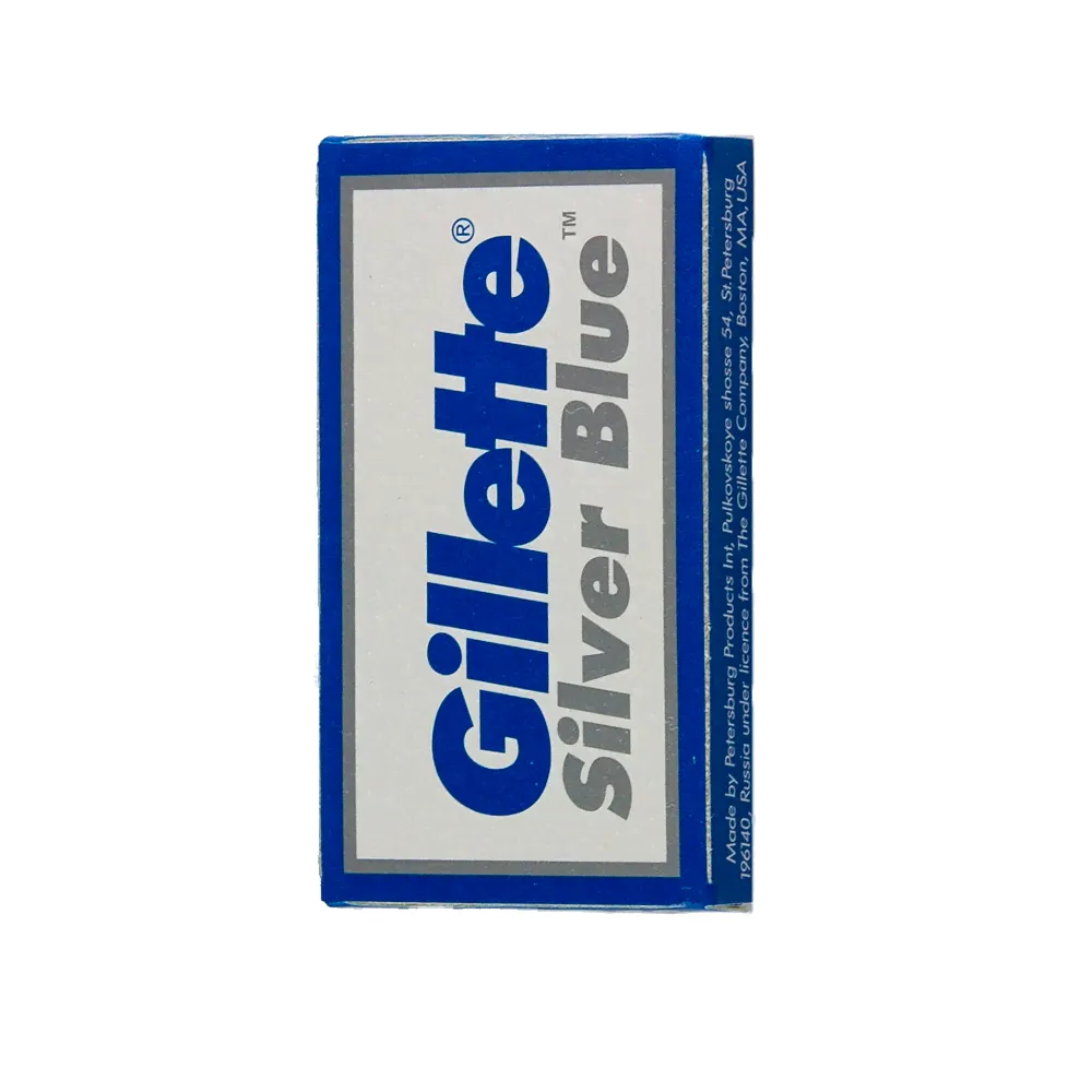 Сменные лезвия Gillette Silver Blue, 5 шт.-0