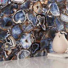 Керамогранит Agat Blue 60x120 см 1.44 м полированный цвет синий (2 шт.)