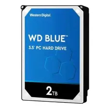 Жесткий диск HDD Western Digital 2TB WD Blue {Serial ATA III, 5400 rpm, 64Mb buffer}