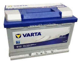 Аккумулятор Varta Blue Dynamic (Варта) 74Ач п/п E12 (574 013 068) 680А
