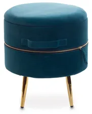 Пуфик Stockholm big с молнией (NAVY BLUE)
