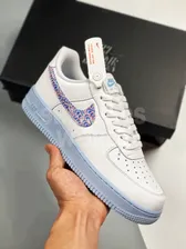 Nike Air Force 1 07 LV8 White Hydrogen Blue