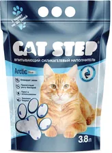 CAT STEP Arctic Blue Наполнитель впитывающий силикагелевый , 3,8 л