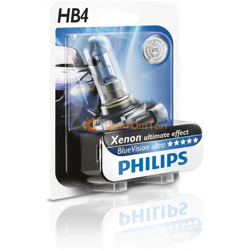 PHILIPS BLUE VISION ULTRA (HB4, 9006BVUB1)-0