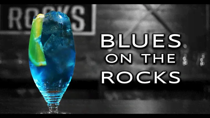 Blues On The Rocks | Blue Curacao Cocktails | Booze On The Rocks