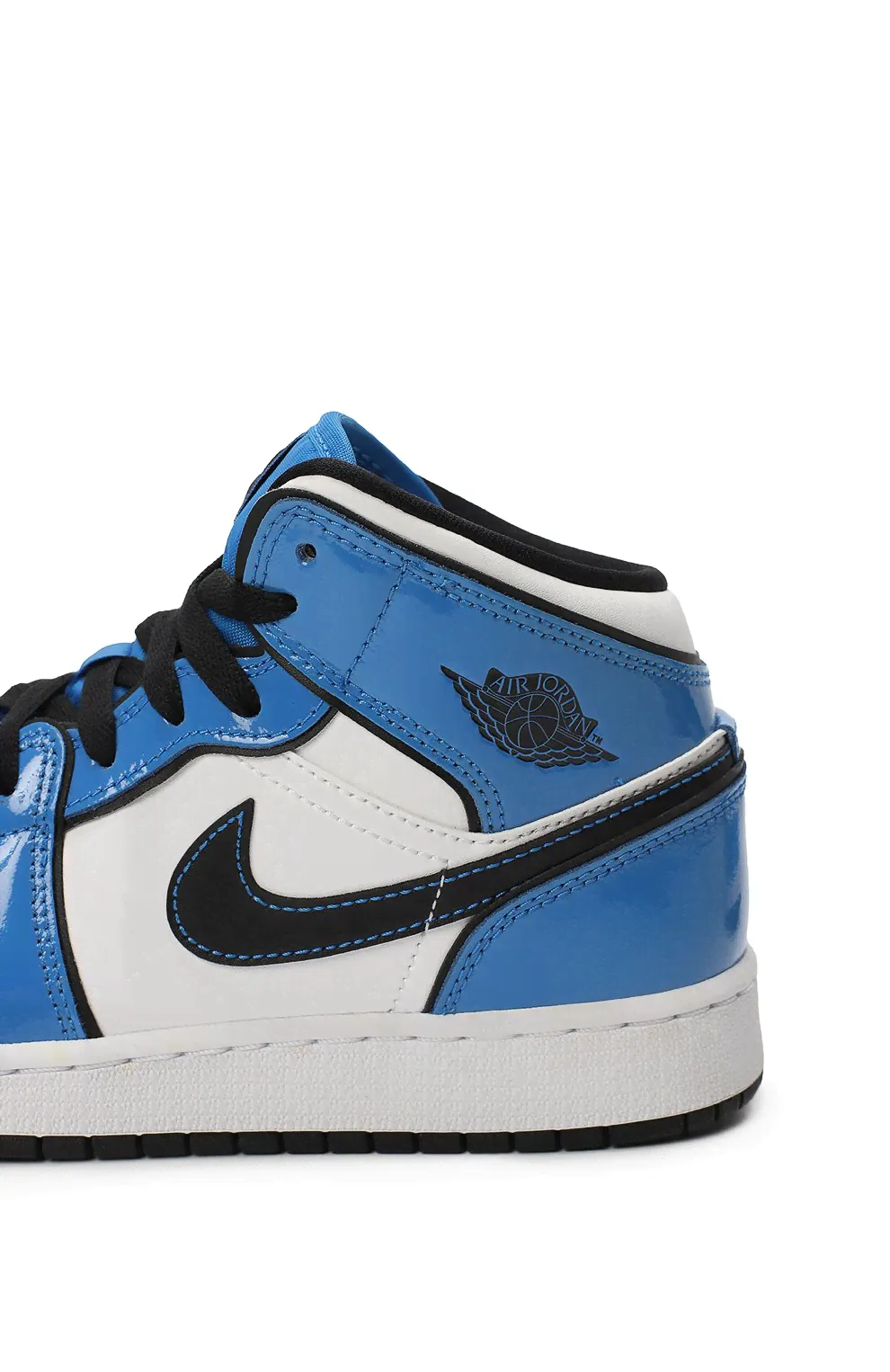 Кеды Air Jordan 1 Mid SE Signal Blue-3