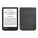 Электронная книга PocketBook 629 Verse Bright Blue, с обложкой ReaderONE Black голубой